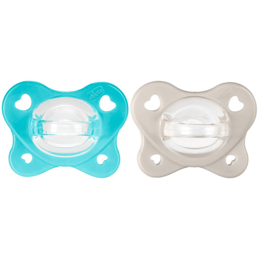 Physio Dual Soft Pacifier Blue 6-16M - 2 units.