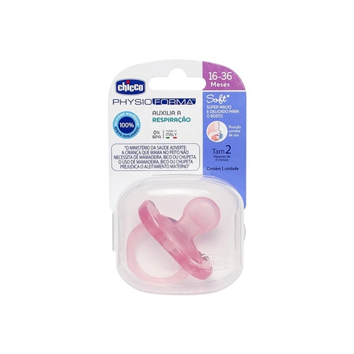 CHUPETA PHYSIOFORMA SOFT ROSA 16-36M