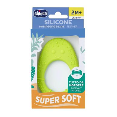Anel Dentição Super Soft Abacate Chicco 2M+
