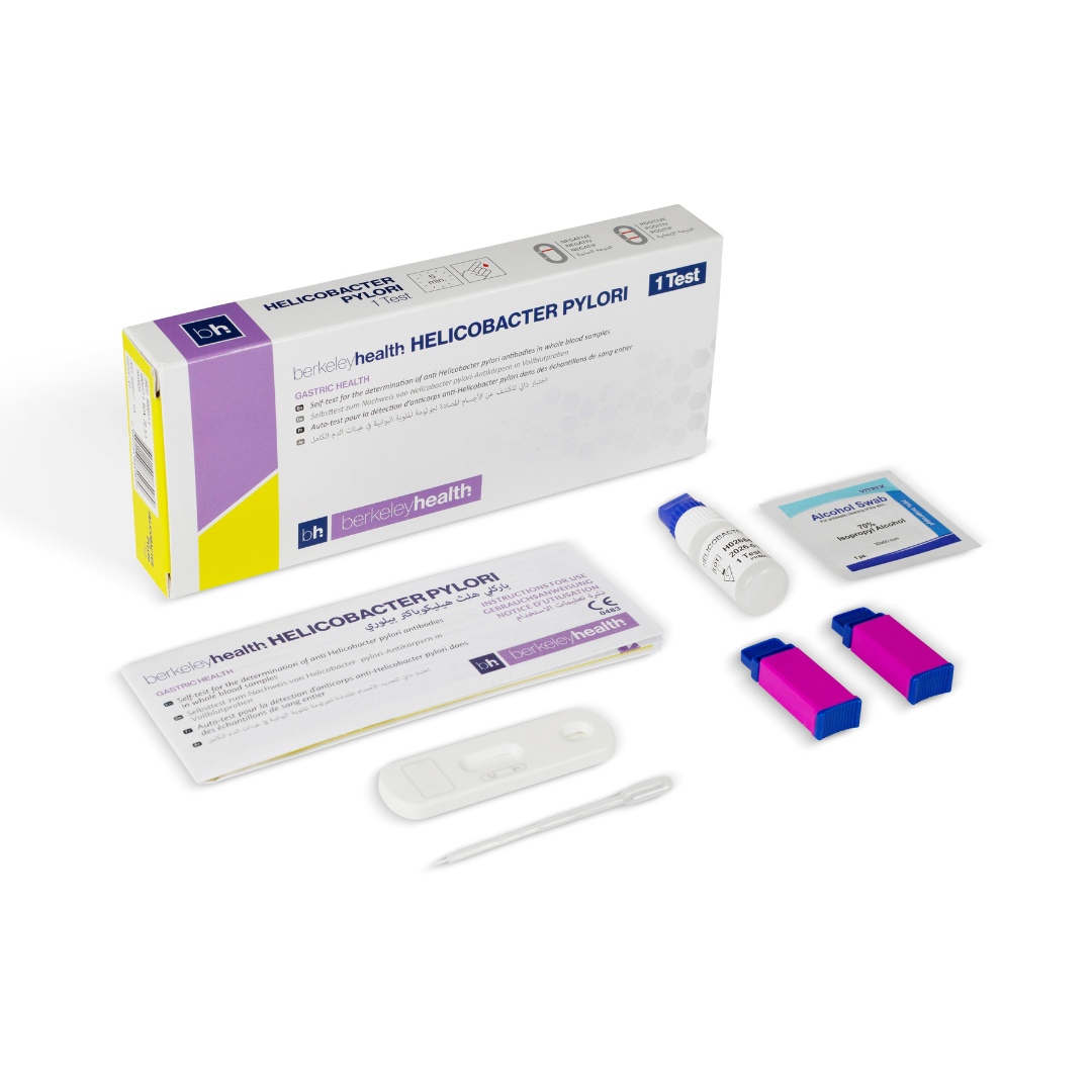 Helycobacter antibody self-test (berkeleyhealth)