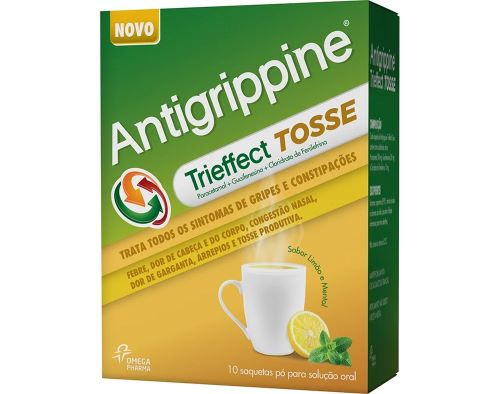 Antigrippine Trieffect Tosse - 10 saquetas