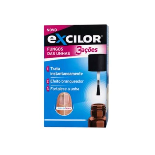 Excilor 3 Ações Sol Fungica Unhas 7Ml
