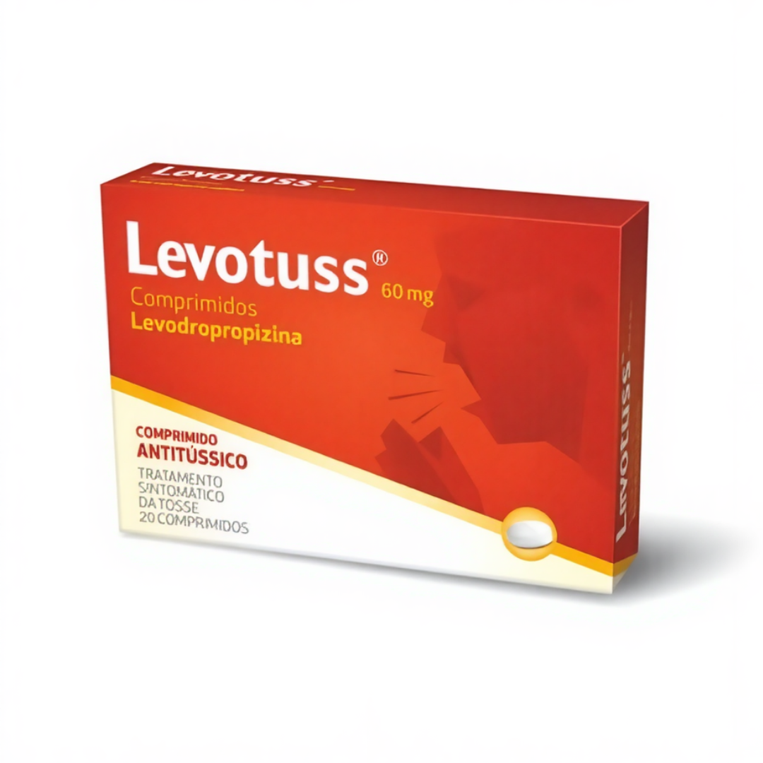 Levotuss 60mg - 20 comprimidos
