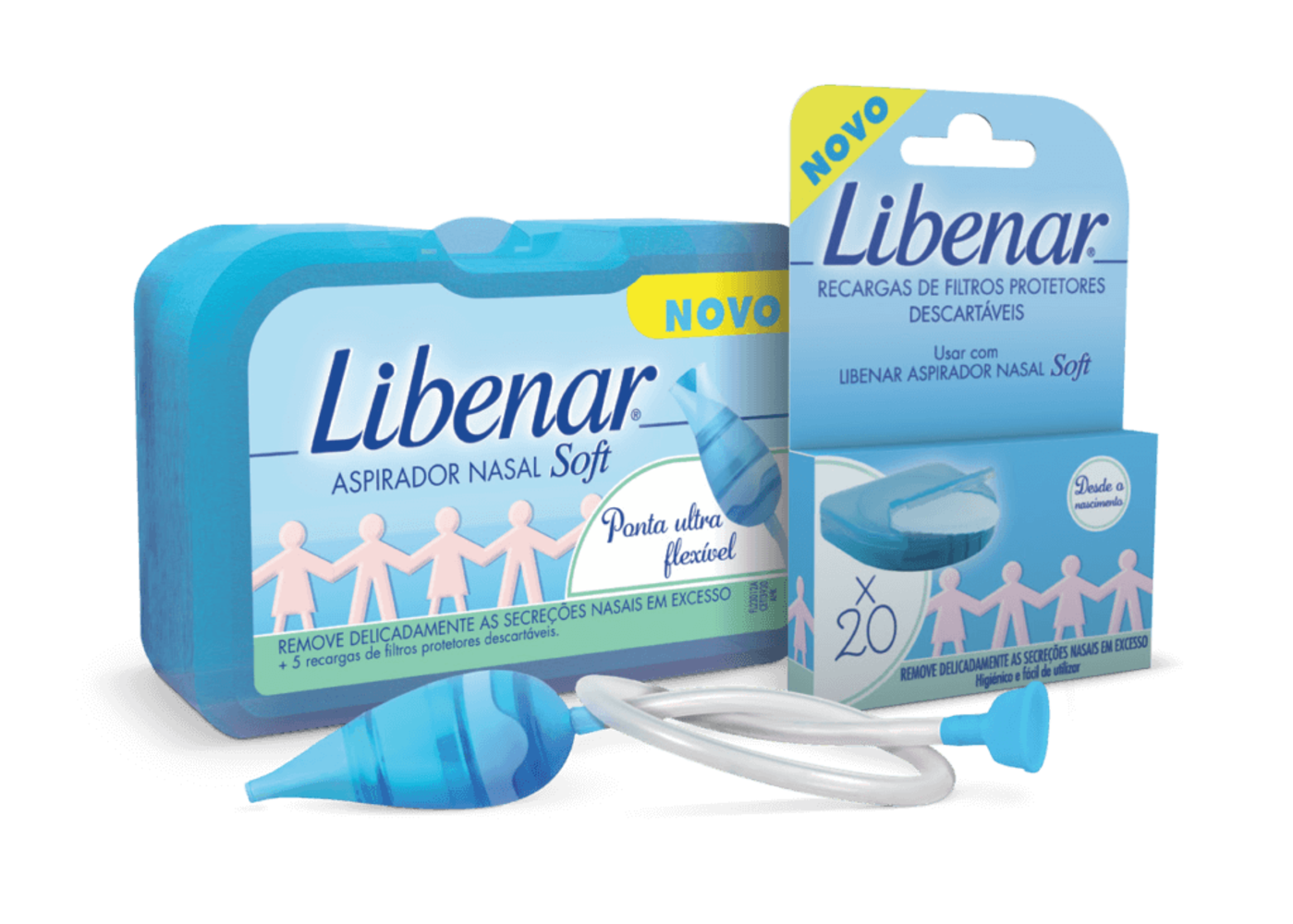 Libenar Soft Nasal Aspirator + 5 Refills