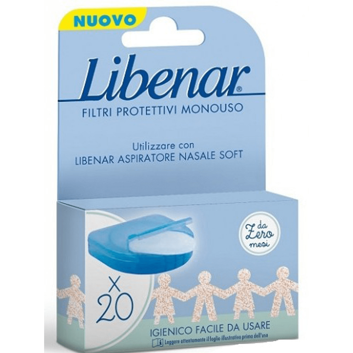Libenar Recargas para Aspirador Nasal 20 Unidades