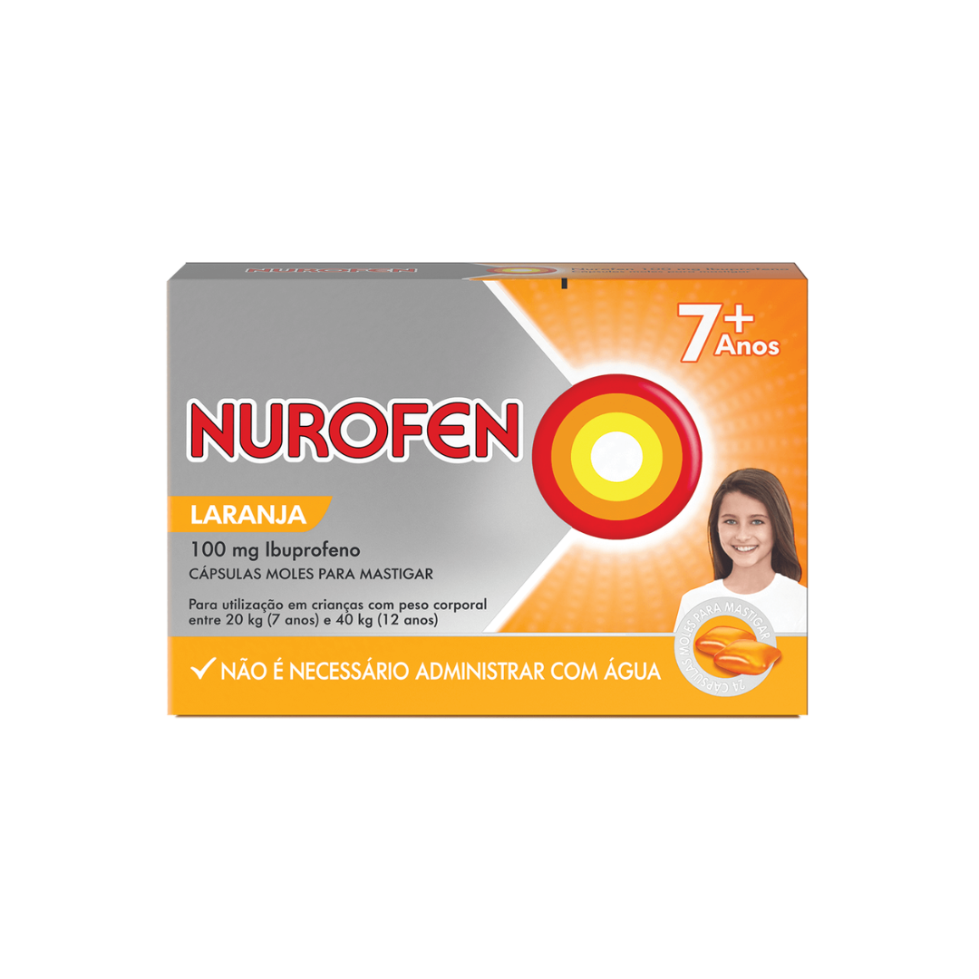 Nurofen Soft Chewable Capsules 100mg 24 units