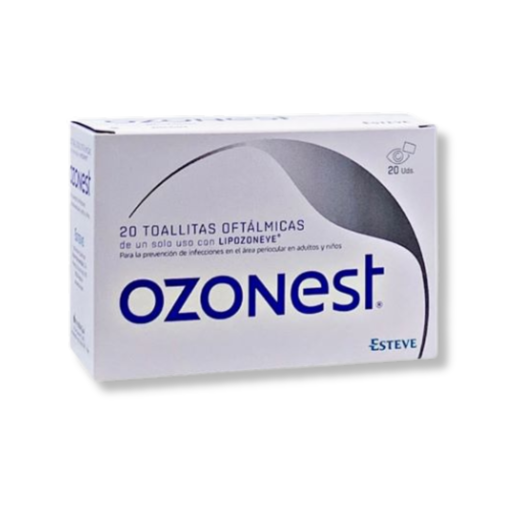 Ozonest toalhitas oftálmicas x20