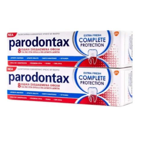Parodontax Proteccao Completa Extra Fresh Pasta Dentes Duo 2 x 75ml