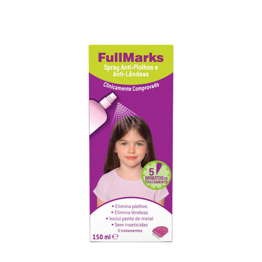 FullMarks Spray Anti-Piolhos e Anti-Lêndeas 150 ml