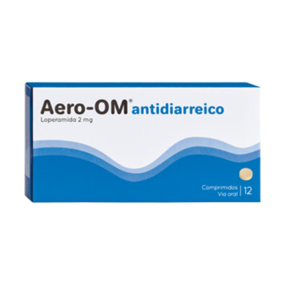 Antidiarrheal Aero-OM 2mg 12 Comp