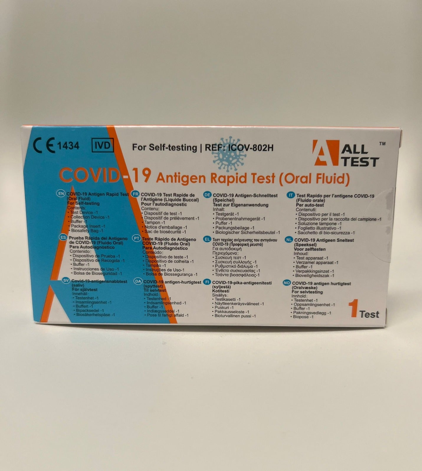 Covid-19 Antigen Test (saliva) - ALL TEST