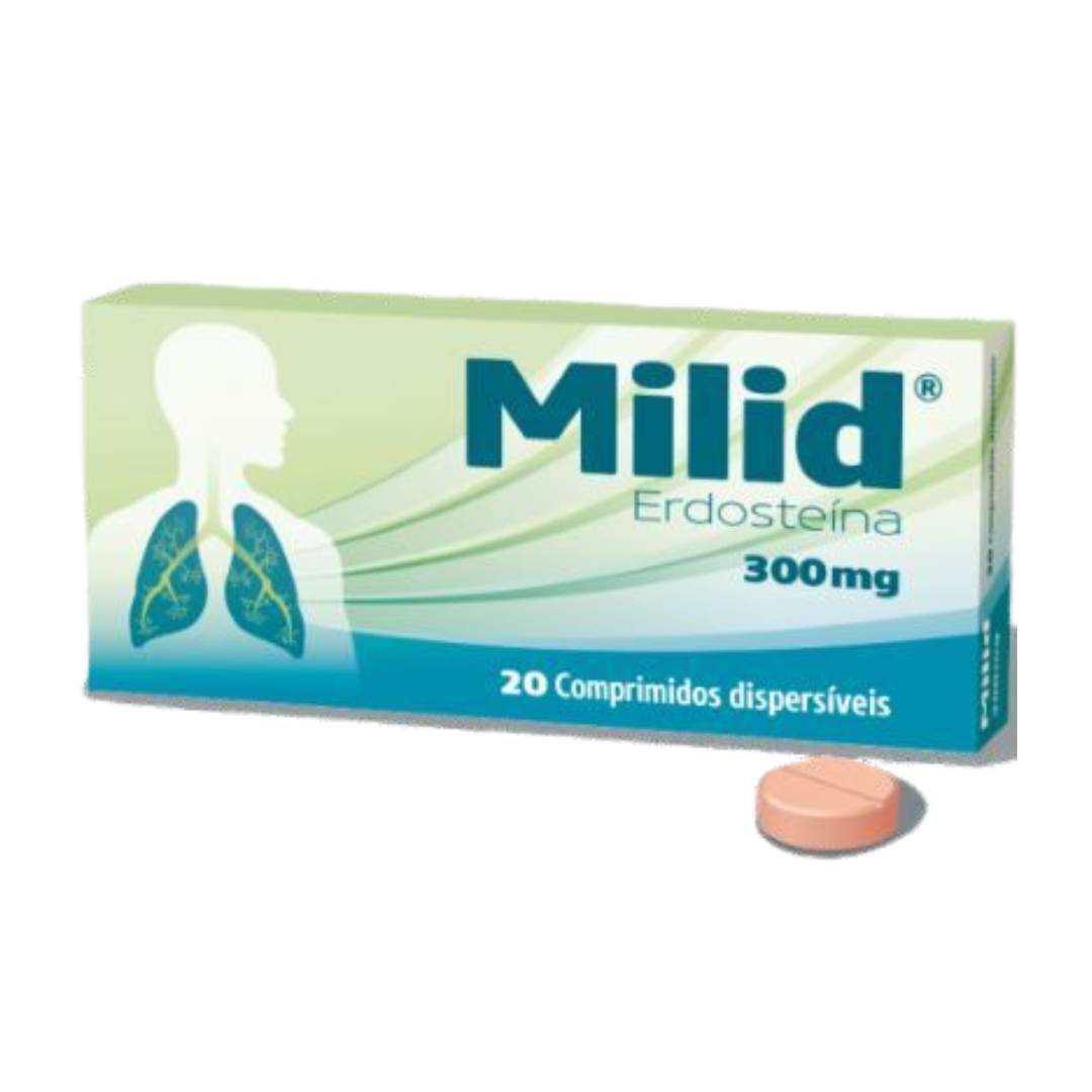 Milid 300mg- 20 cápsulas