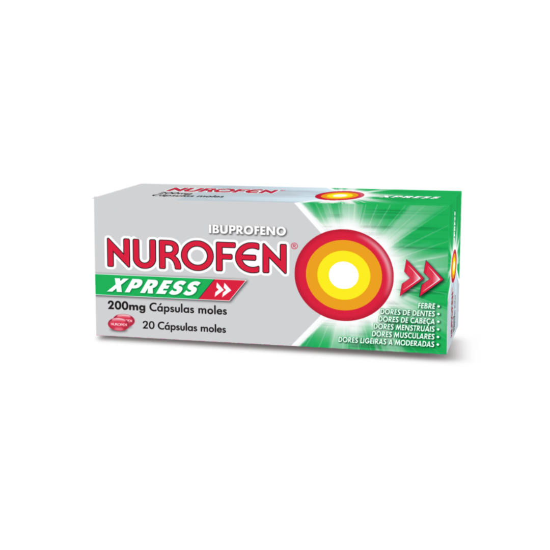 Nurofen Xpress Soft Caps 200mg 20 units