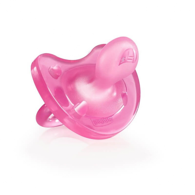 Physio Soft Silicone Pacifier Pink 6-16M - 1 unit.