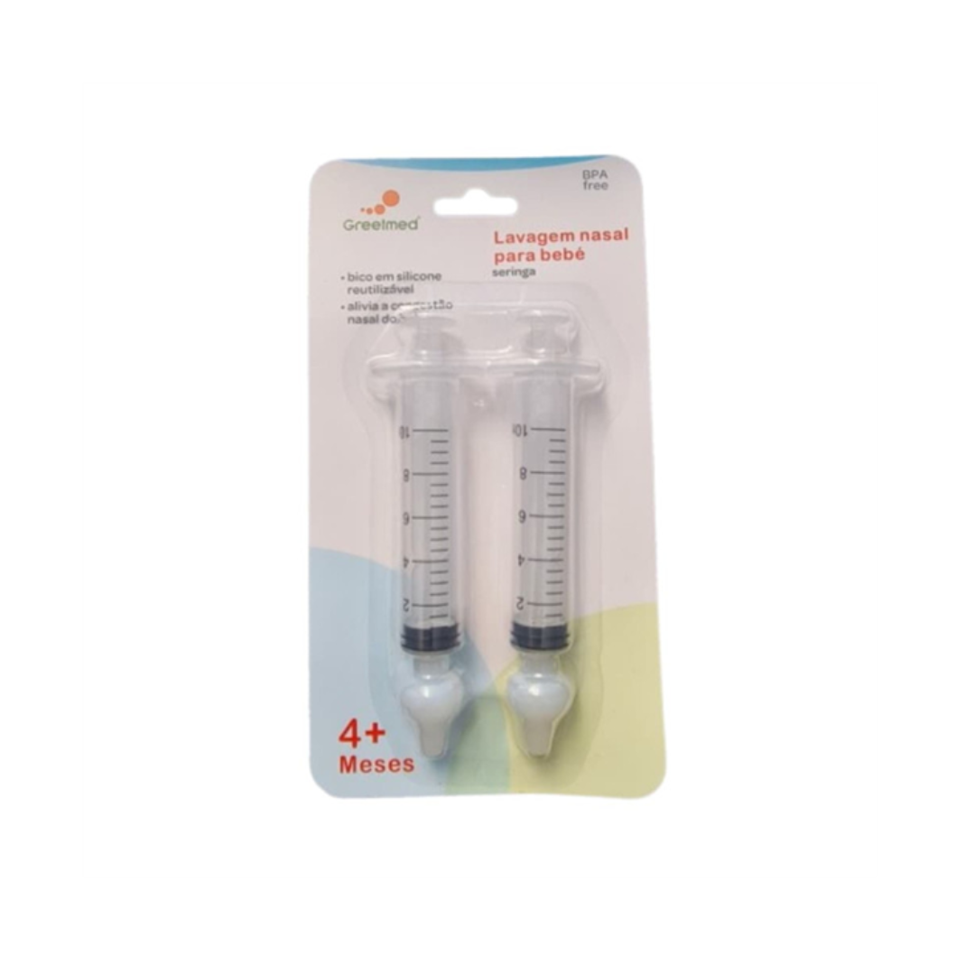 Greetmed Nasal Wash Syringe for Babies 4 months 10 ml