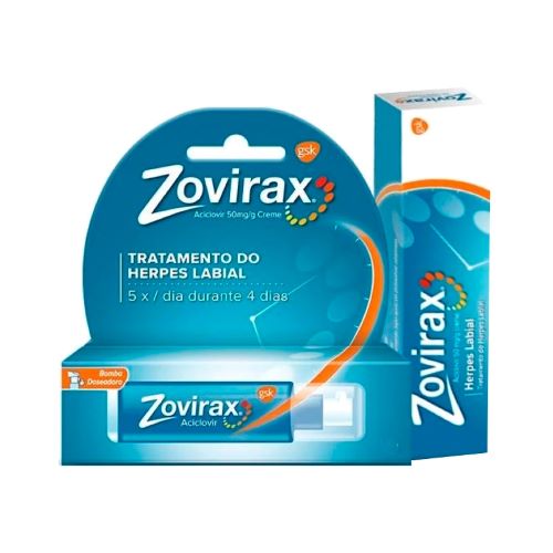 Zovirax creme 2g com bomba doseadora