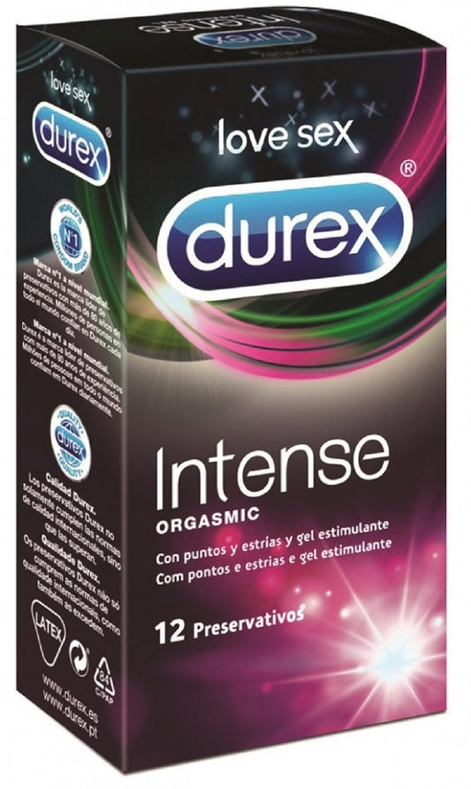 Durex Intense Orgasmic - 12 Preservativos