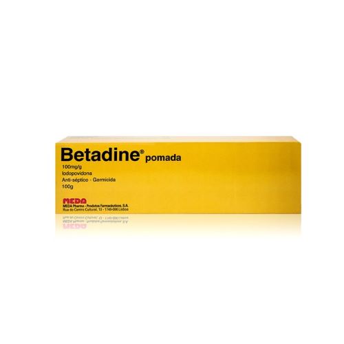Betadine pomada 100mg/g