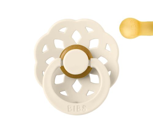 1 Chupeta BIBS Boheme Ivory 0-6M