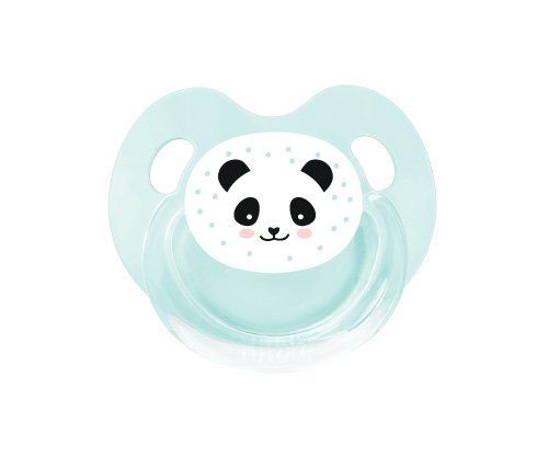 1 Chupeta Retro Aqua Panda +6M