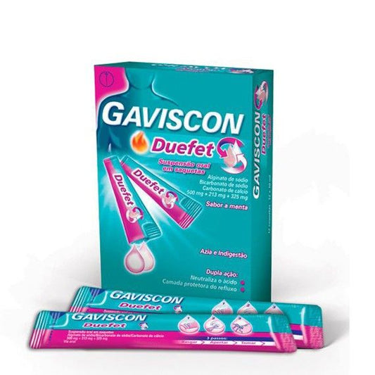 Gaviscon Duefet  24un. Susp Or