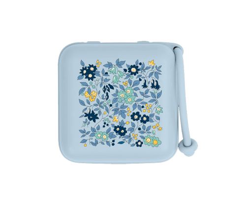 Guarda-Chupeta BIBS Liberty Chamomile Lawn Baby Blue