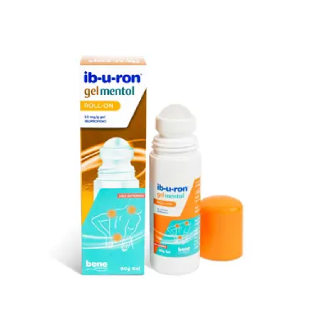 Ib-u-ron Mentol Roll-on 50mg/g 60g Gel