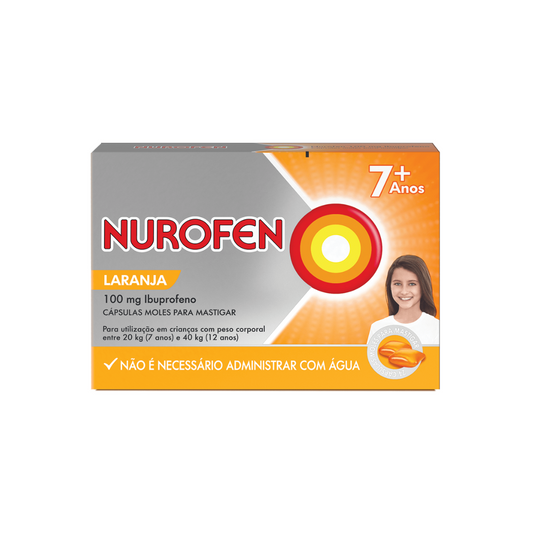 Nurofen Caps Moles p/ Mastigar 100mg 24un