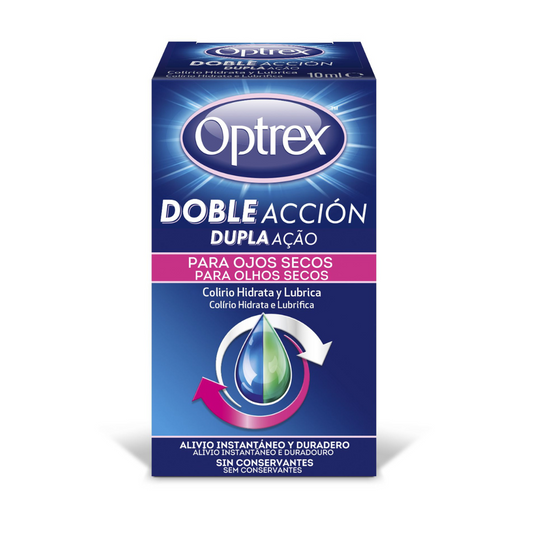 Optrex Dupla Acao Olhos Secos Colirio 10ml