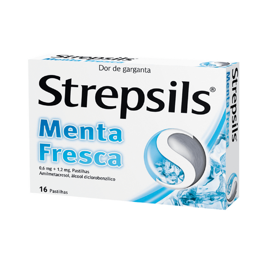 Strepsils Menta Fresca Pastilhas 16un