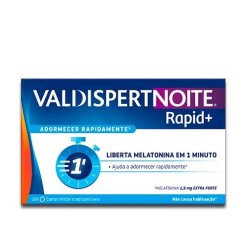 Valdispert Noite Rapid+ 20 orodispersible tablets