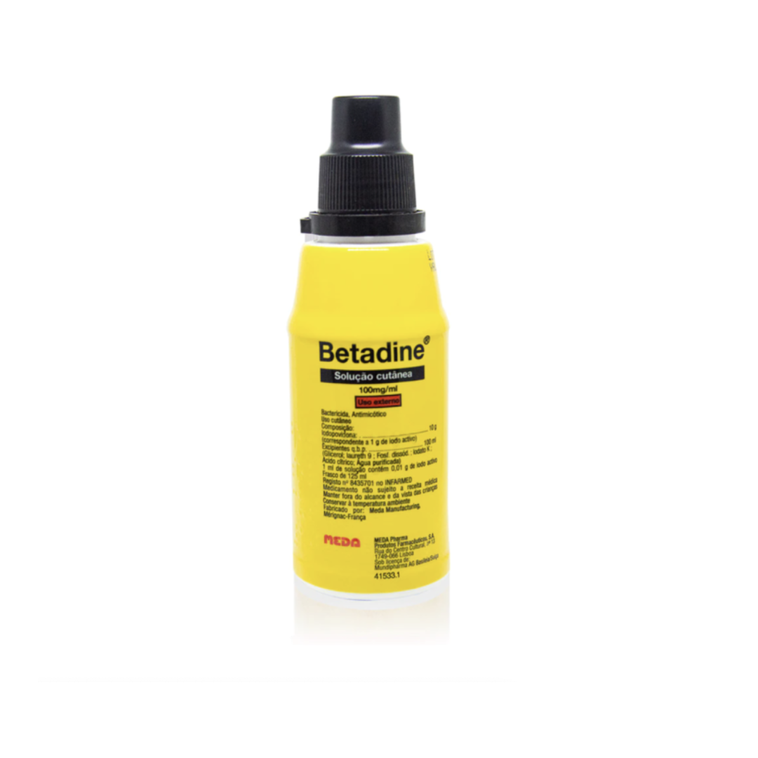 Solução Dérmica Betadine emb. 125ml