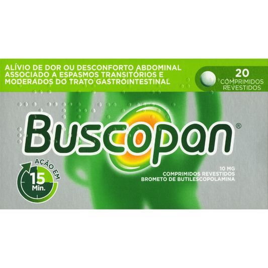 Buscopan 10mg 20 Comp Revestidos