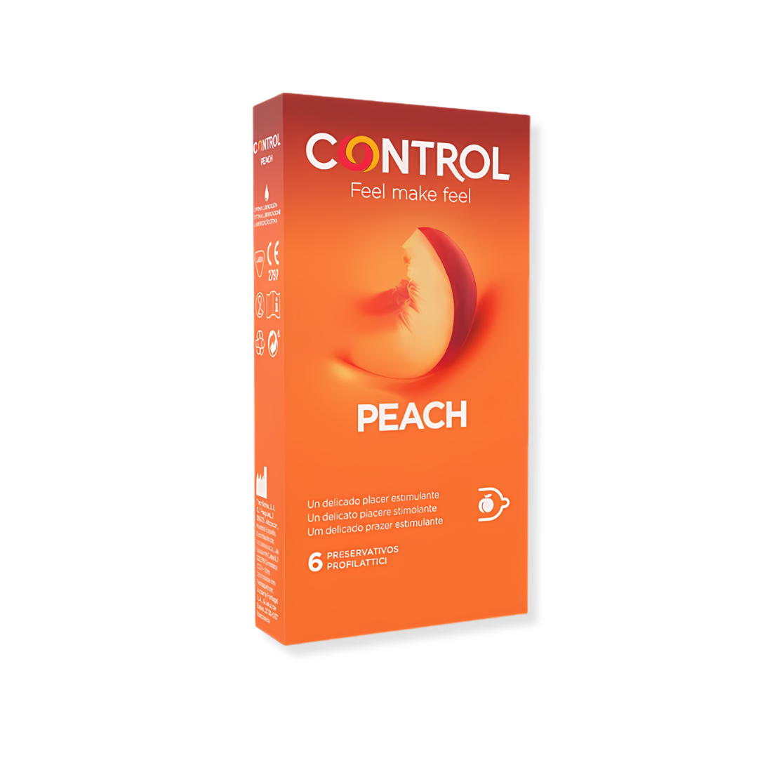 Control Preservativos Peach - 6 unid.