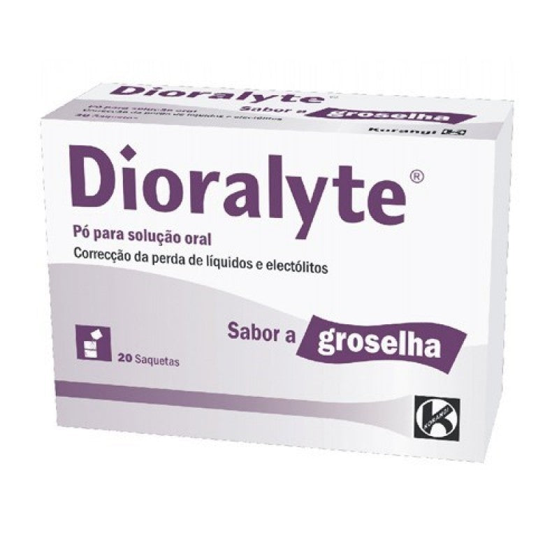 Dioralyte Groselha Carteiras 20un