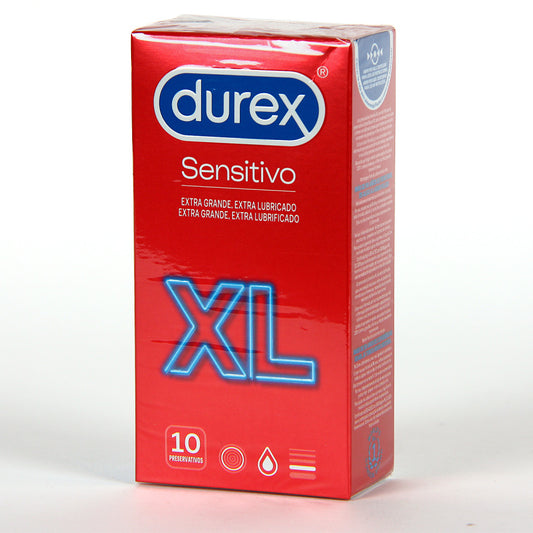 Durex Sensitivo XL - 10 Preservativos