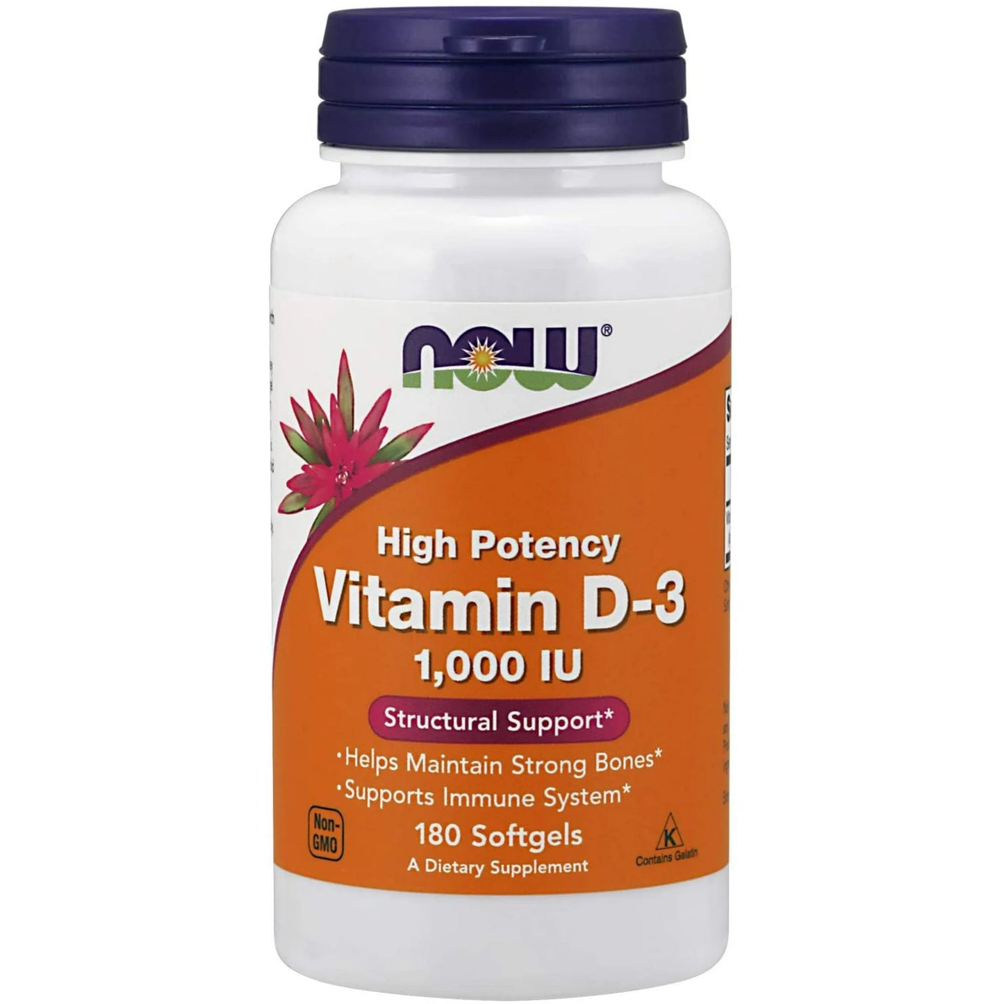 Now- Vitamina D3 1000Iu