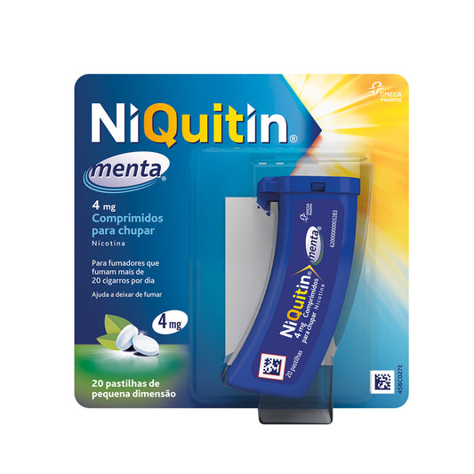 Niquitin Menta 4mg 20 Comp Chup