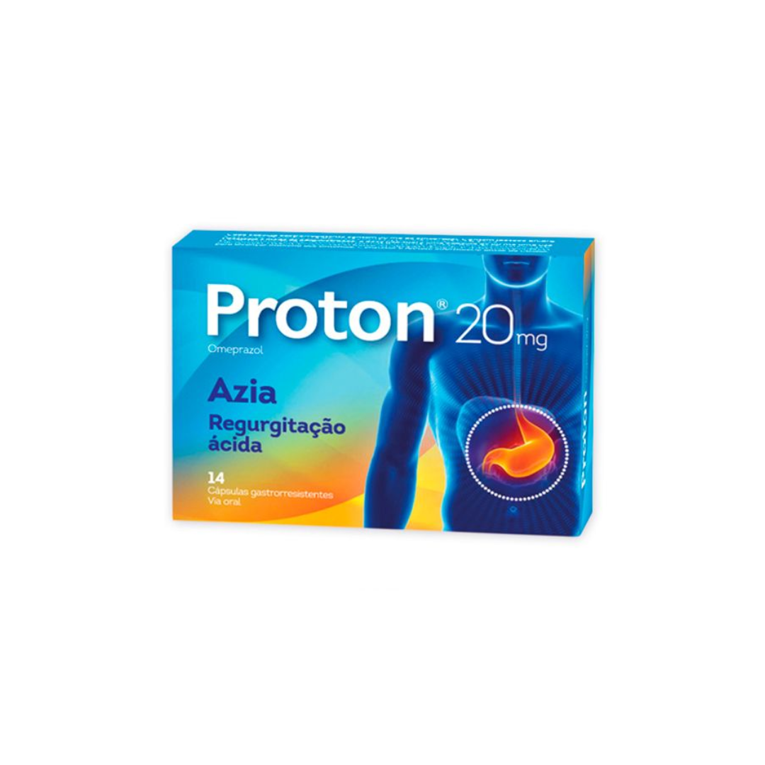 Proton 20mg - 14 cápsulas