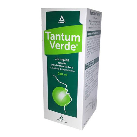 Tantum Verde Solucao Lavagem Bucal 240ml