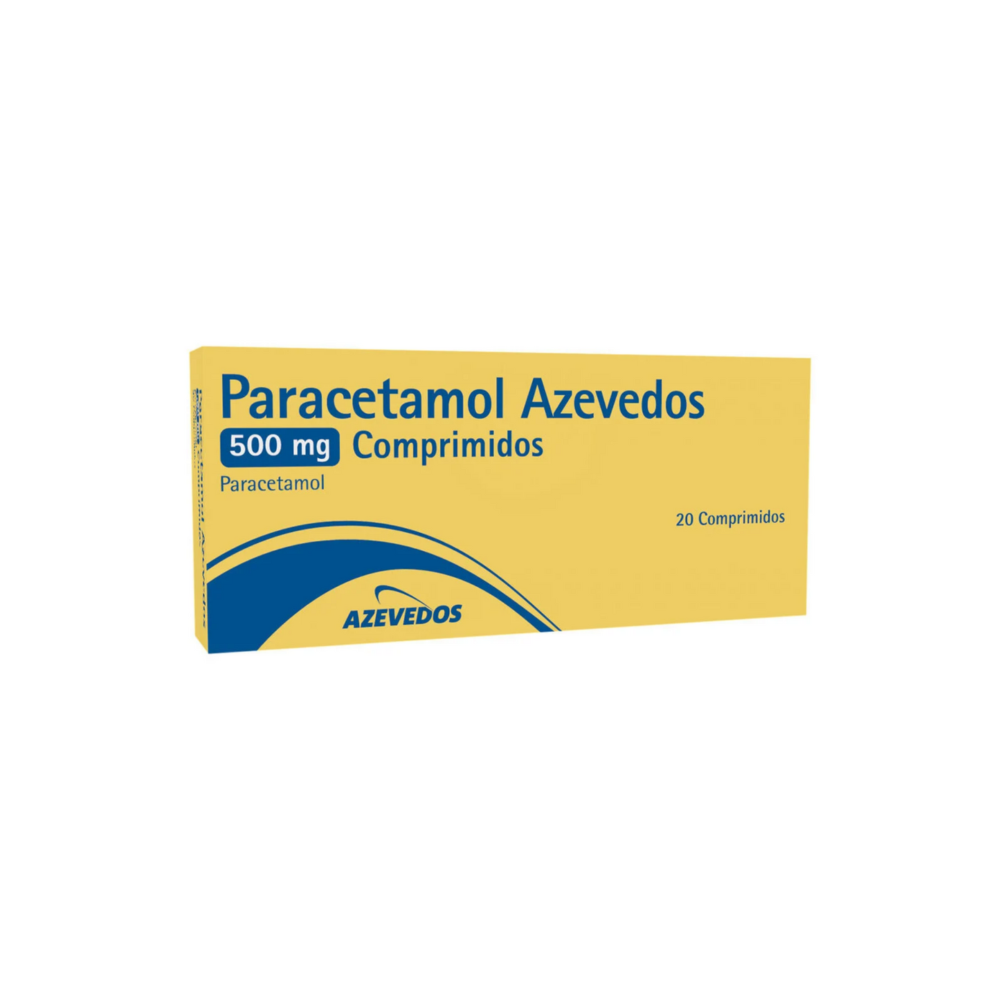 Paracetamol Azevedos 500mg 20 Comp