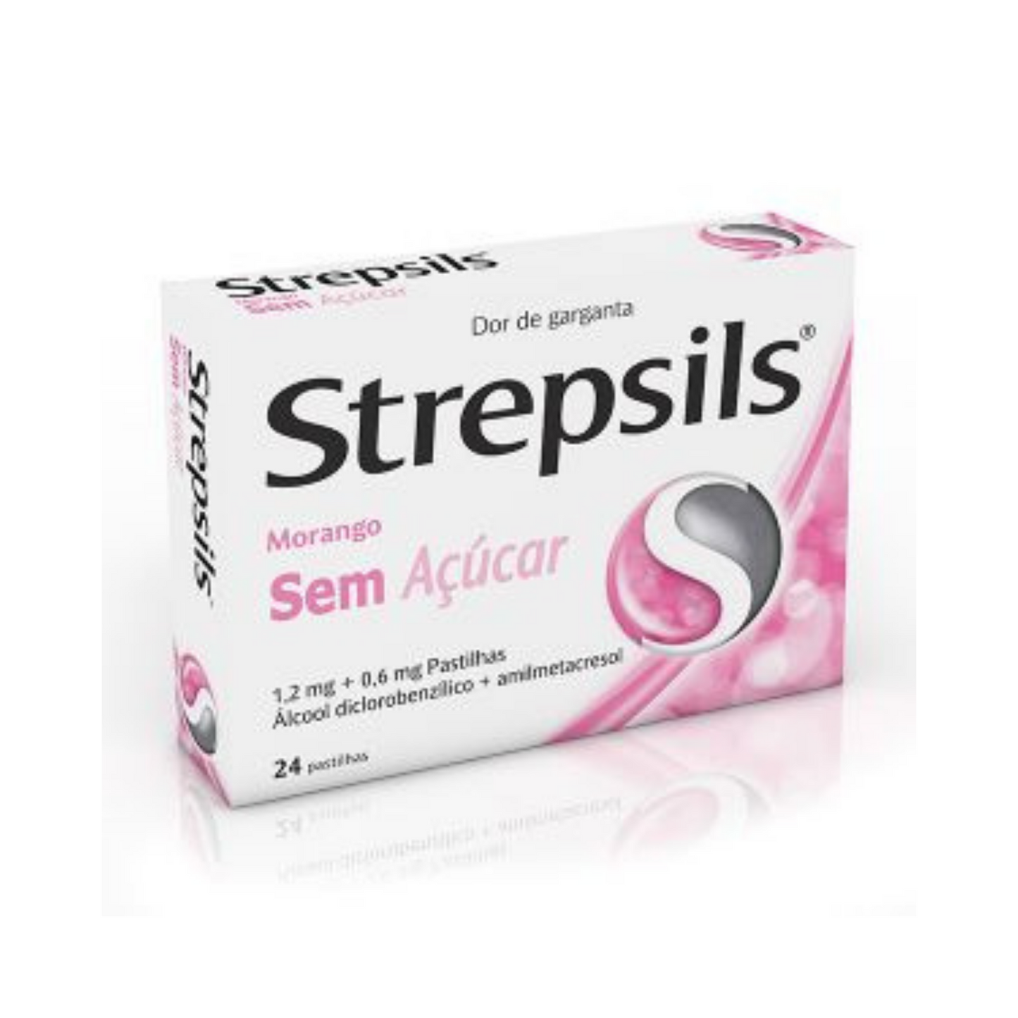 Strepsils Morango sem Açúcar