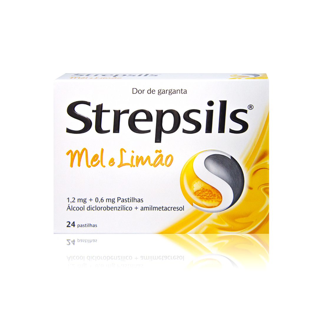 Strepsils Mel e Limão