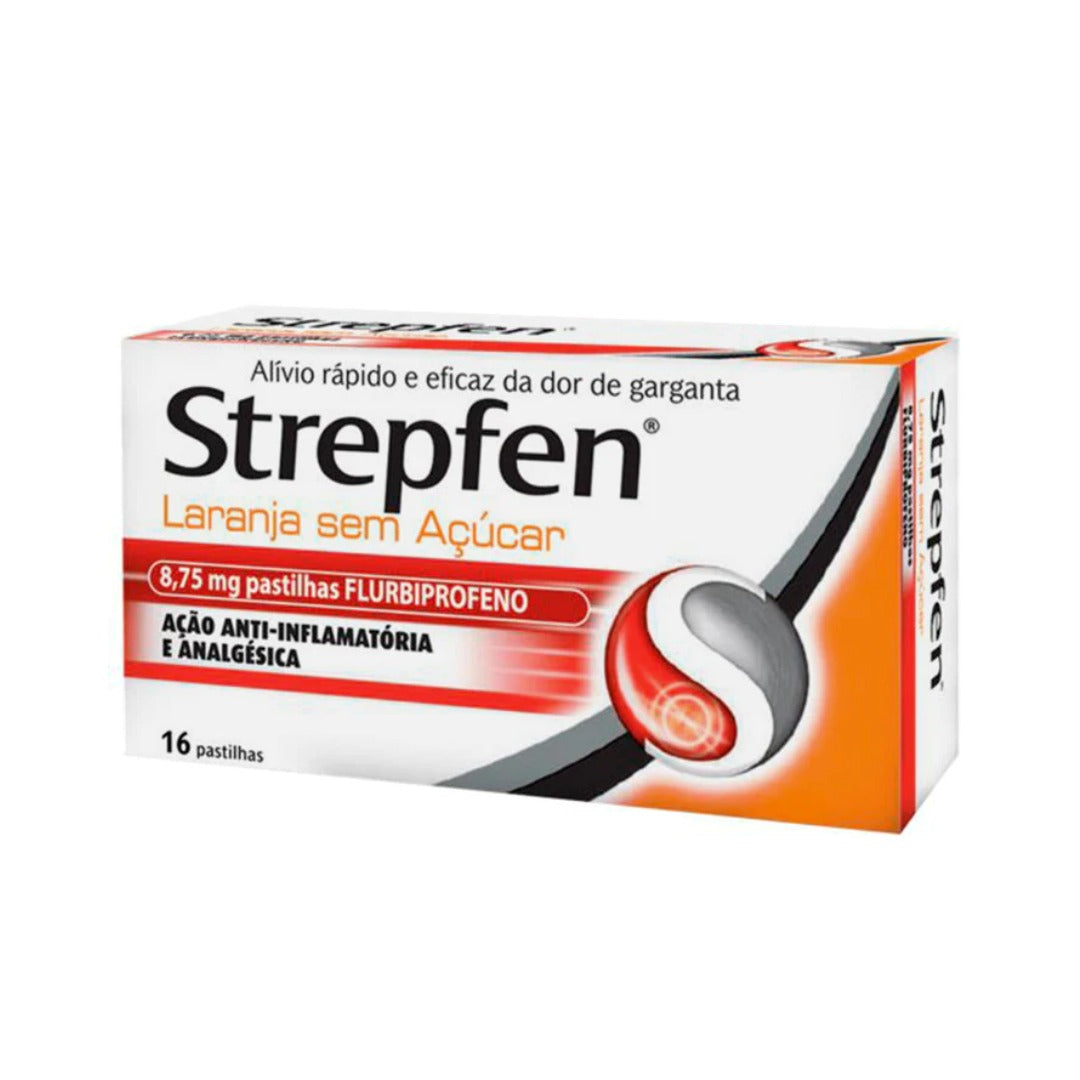 Strepfen Laranja sem Açúcar 8,75 mg